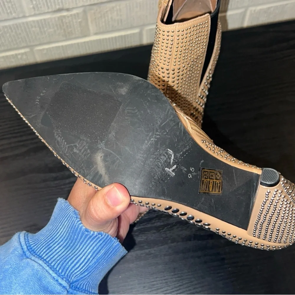 JEFFREY CAMPBELL Stud Lo Embellished Bootie